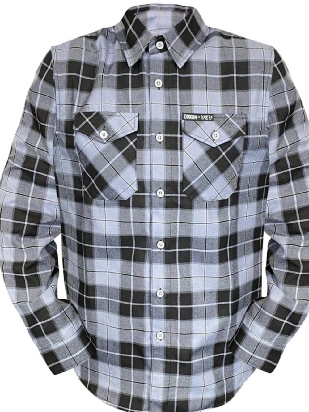 Dixxon V Twin Visionary Flannel 2X Bamboo Blend Plaid Button Up Mens
